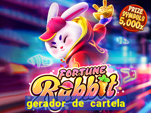 gerador de cartela bingo 1 a 75